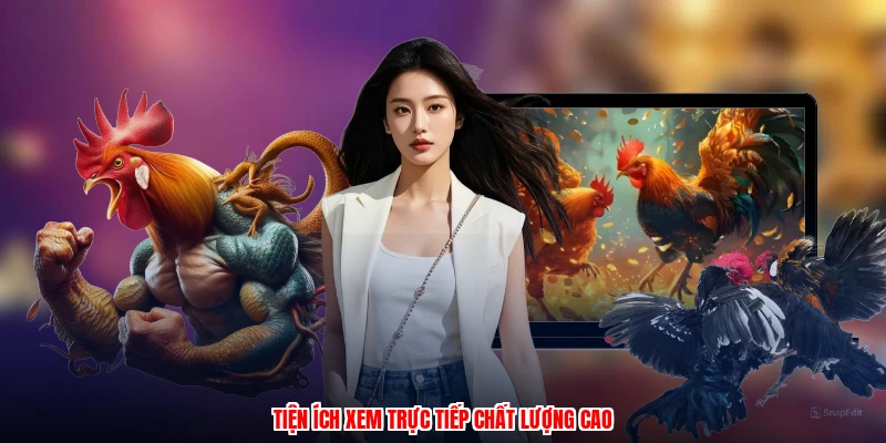 Tiện ích xem trực tiếp chất lượng cao